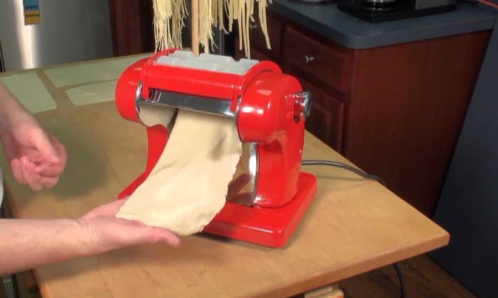Cleaning the Electric Pasta Maker