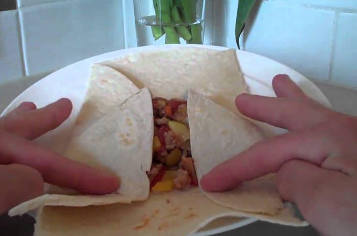 How to Fold a Tortilla
