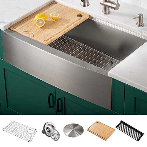 10 Best Farmhouse Sink Reviews 2021, Stainless Farmers Sink