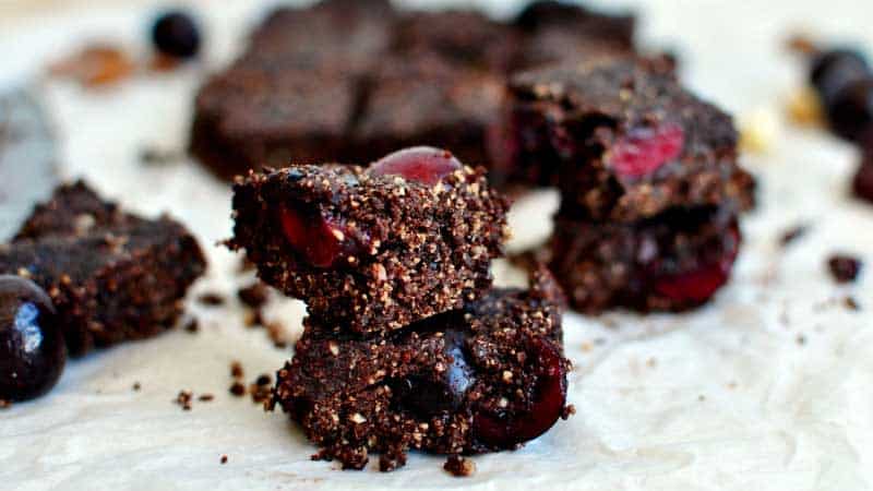 Candied Cherry Brownie Recipe