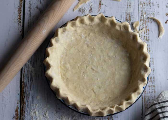 Pie Crust from Sticking to the Pan