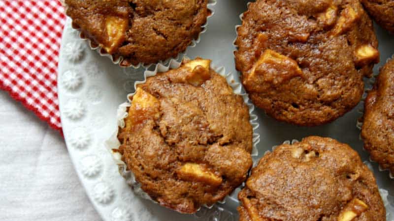 Whole Wheat Apple Cinnamon Muffins Recipe