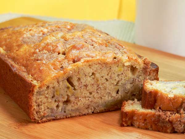 Banana Bread with Crumb Topping