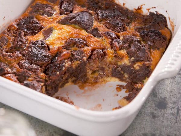 Brownie Bread Pudding