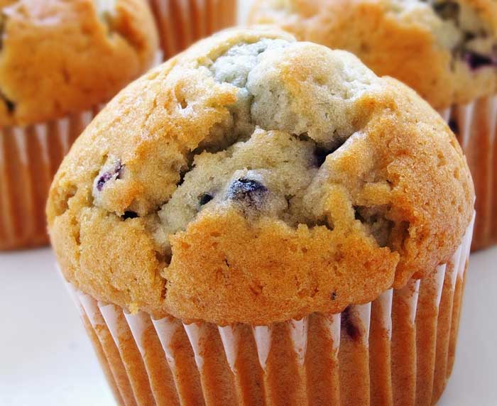 Organically Made Muffins with Pancake Mix