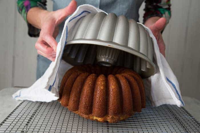 Remove Bundt Cake from the Pan