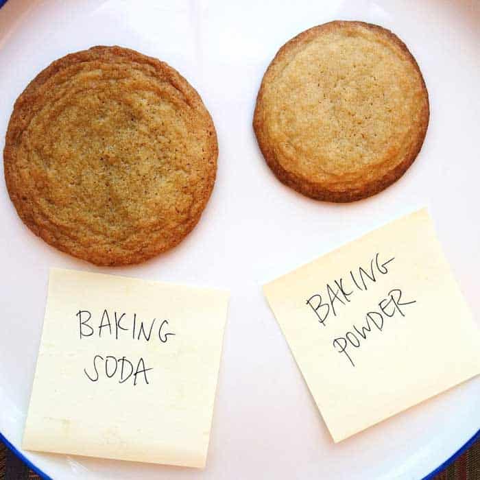 Use Baking Soda instead of Baking Powder