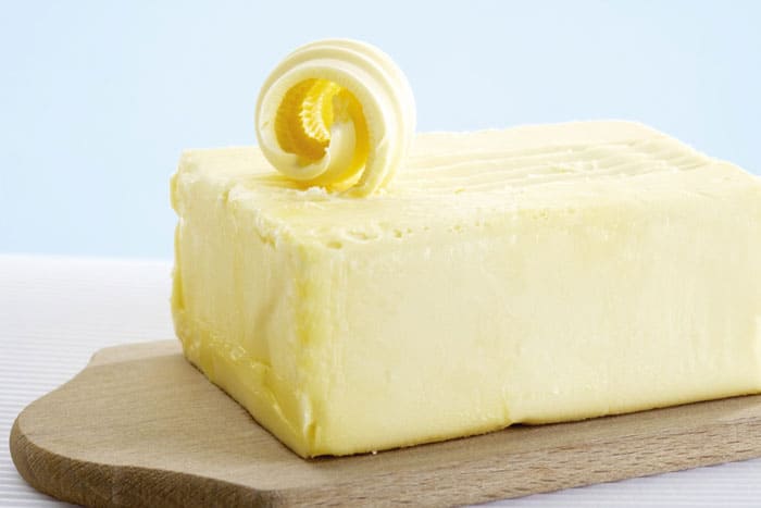 Temperature of the Butter