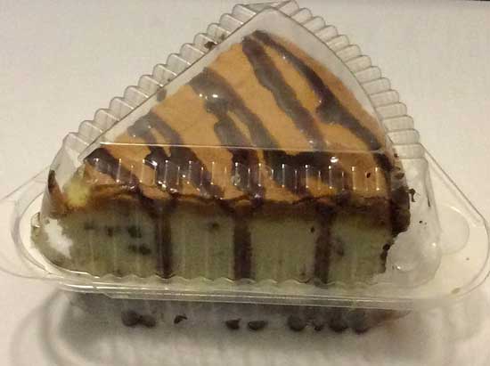 cheesecake in container
