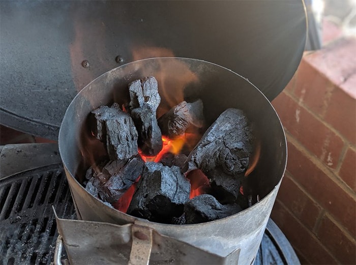 Choose briquette over lump charcoal