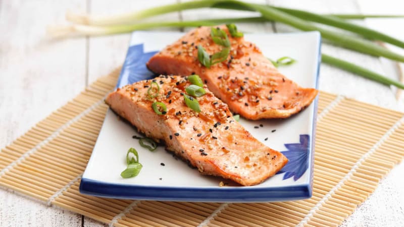 Cooking Salmon on Griddle