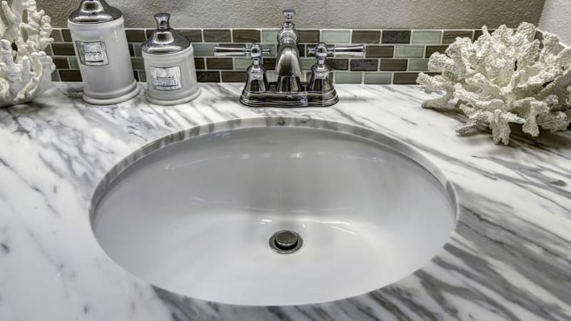 How To Remove An Undermount Bathroom Sink, Undermount Vanity Sink