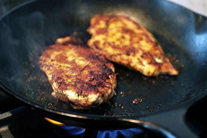 cook chicken breast on griddle